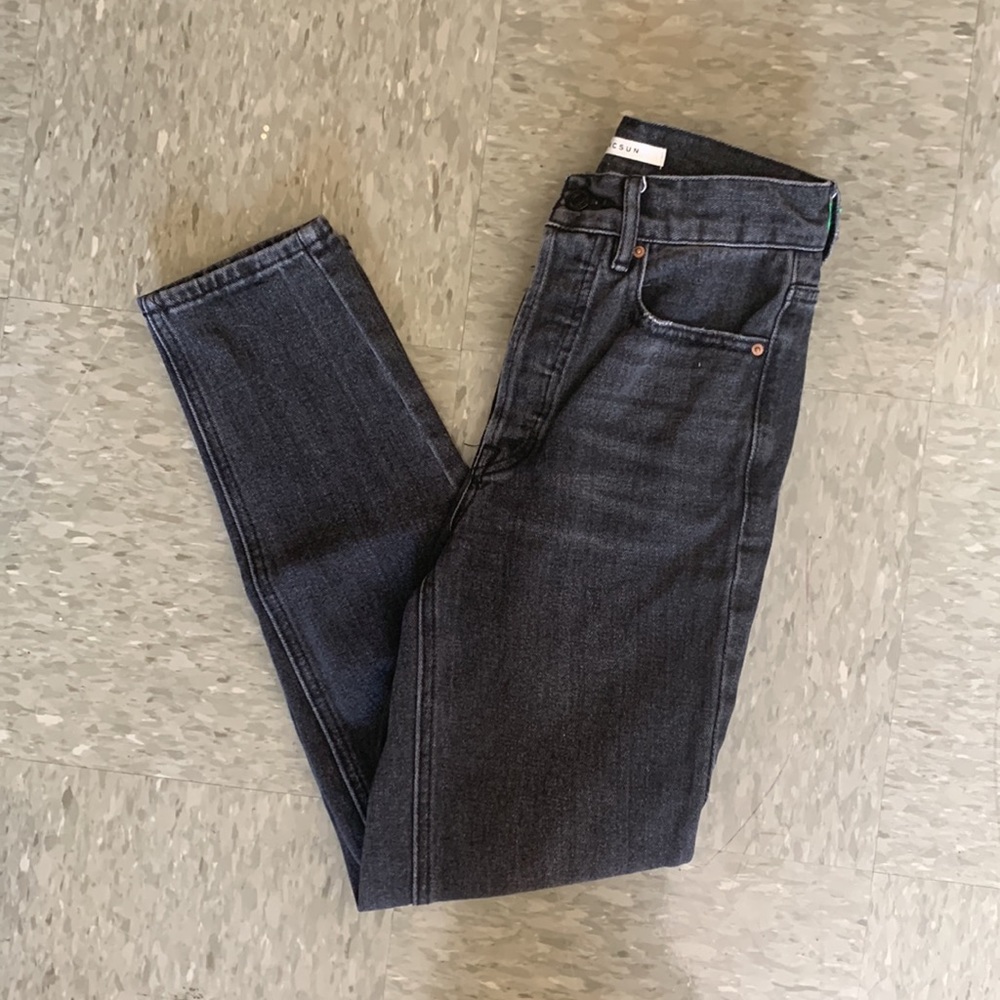 Pacsun Ultra High Rise Slim Straight Jeans